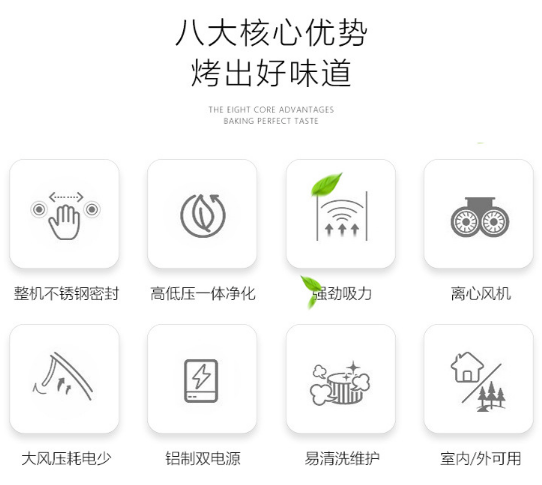 森吉風(fēng)燒烤車優(yōu)勢(shì)